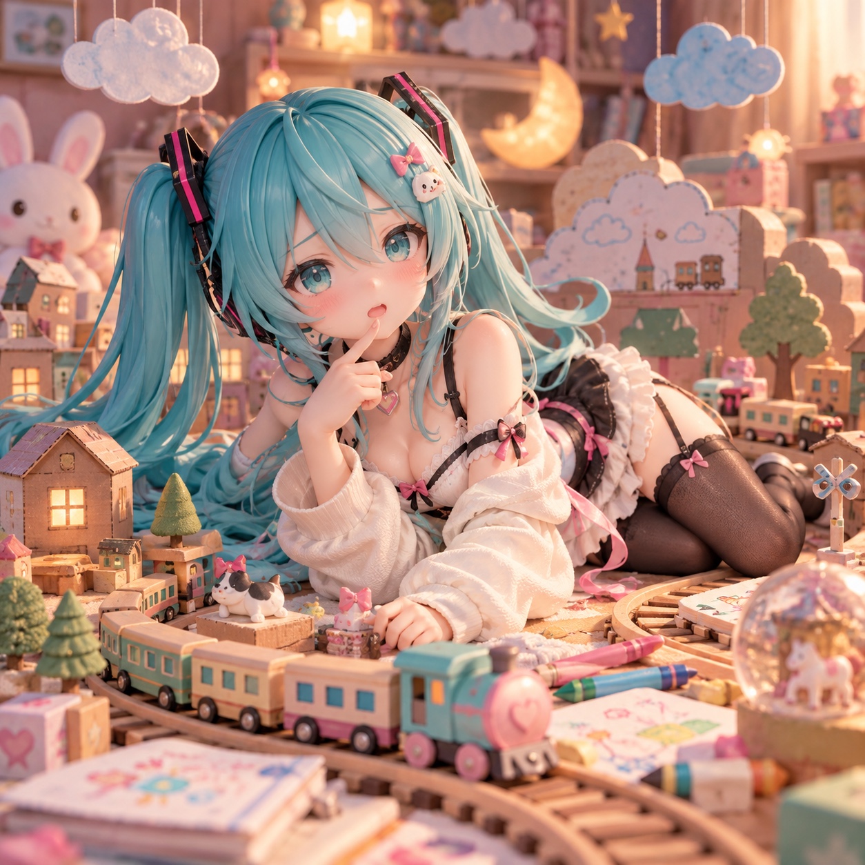 えっちなのはだめだと思います！ x No-No Parade x Toy Cha-Chá Carousel (Mashup) (Mashup) artwork