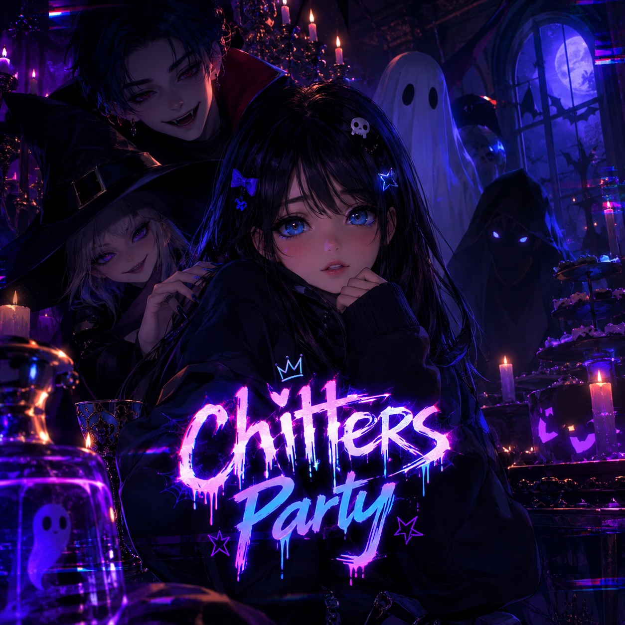 Chitters party artwork