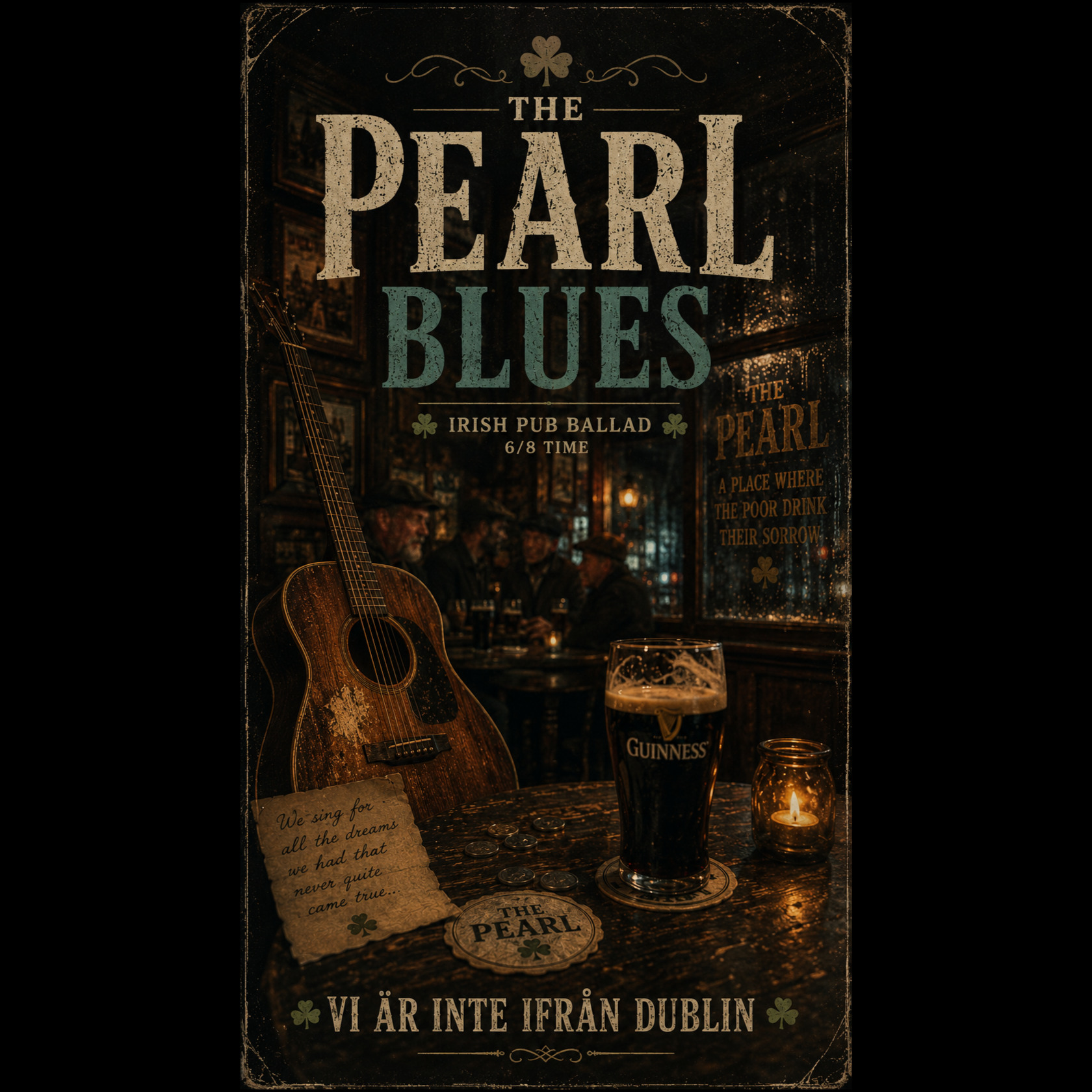Vi är inte ifrån Dublin - The Pearl Blues artwork
