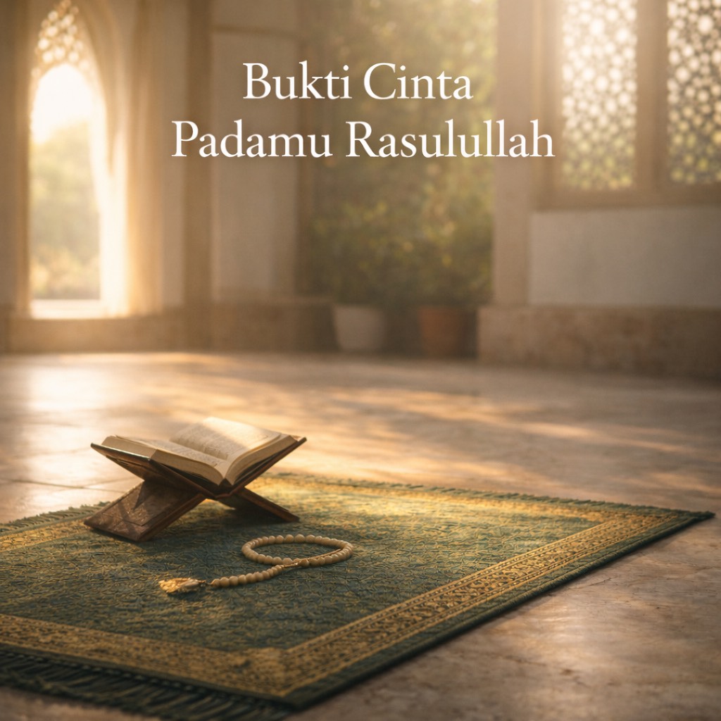 Bukti Cinta Padamu Rasulullah artwork