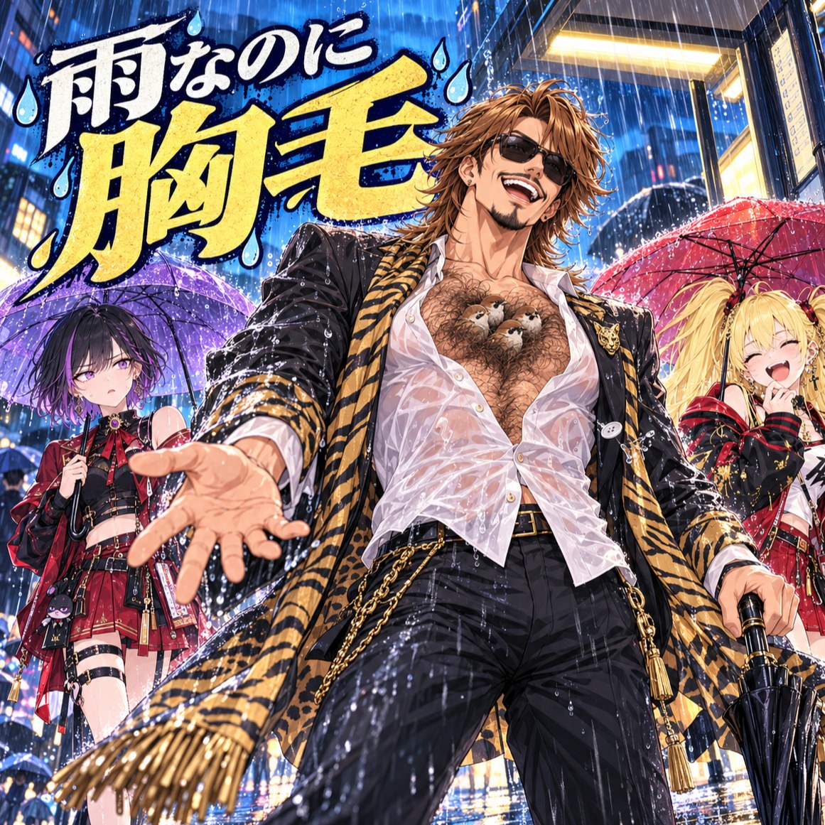 😸☔Ame なのに Munage💦✨💕😸 artwork