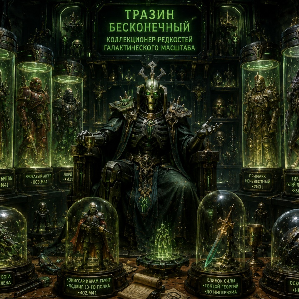 Warhammer 40k. Тразин artwork