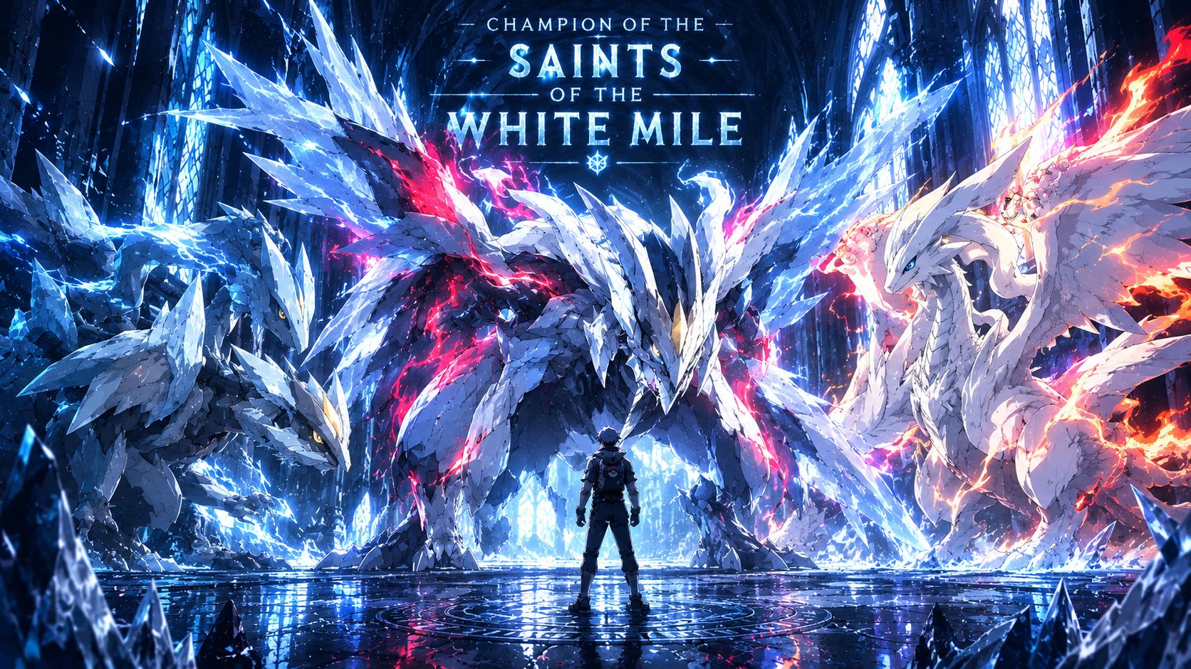 Saint Of The Fused Whitened mile artwork