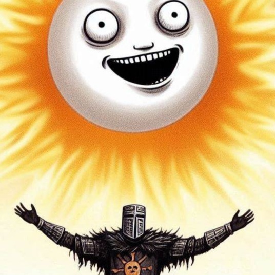 Praise The Sun (human-written lyrics) artwork