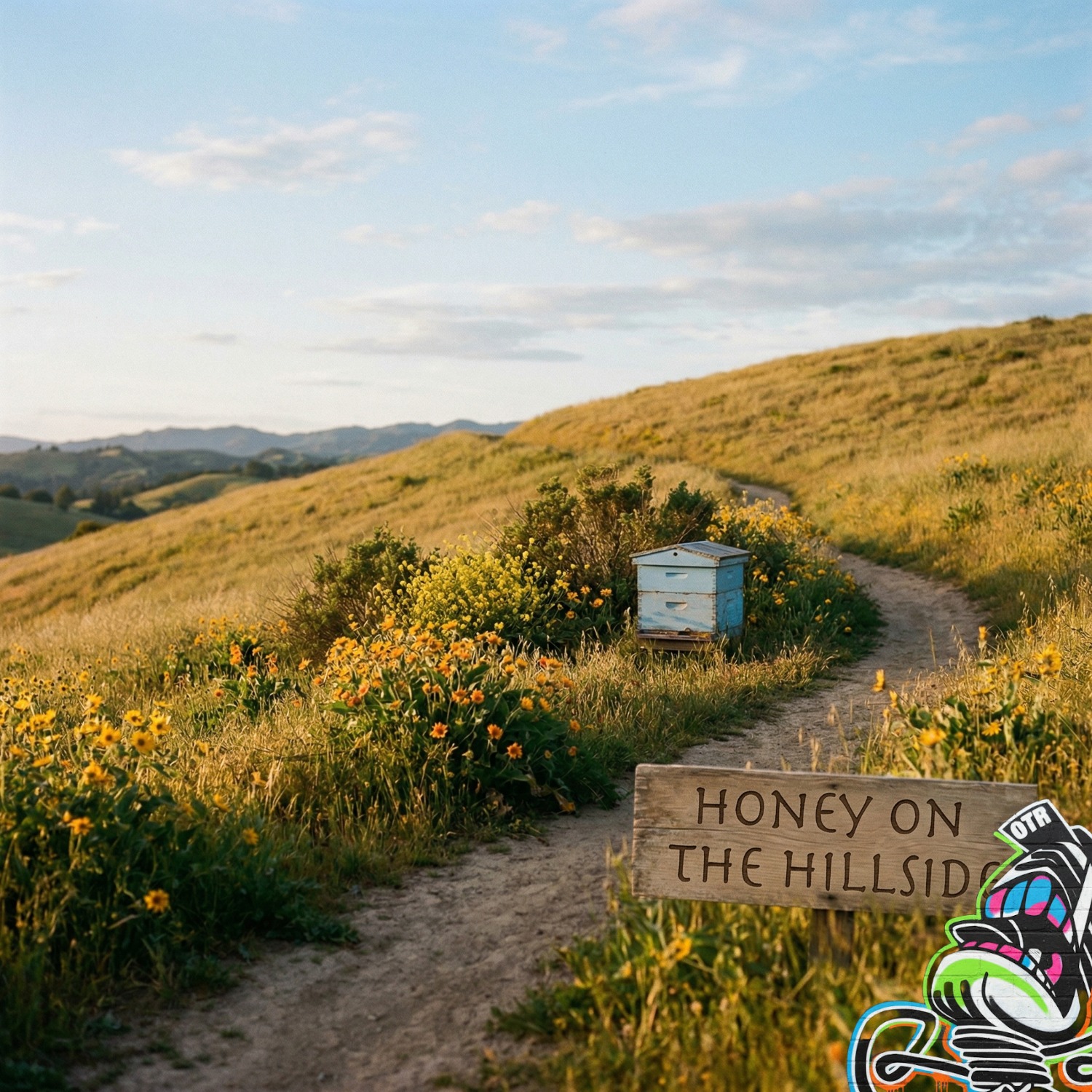 Honey on the Hillside artwork