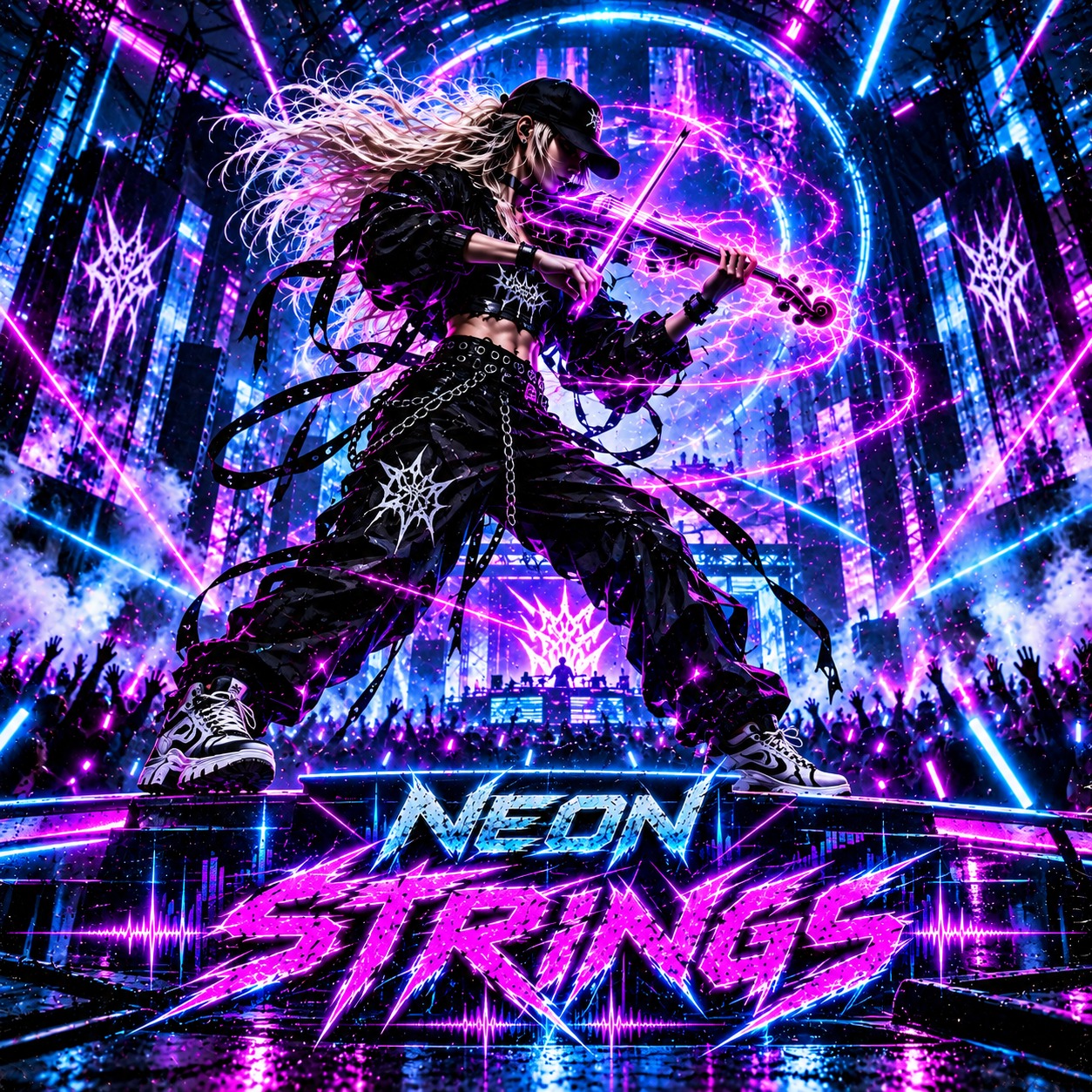 Neon Strings artwork
