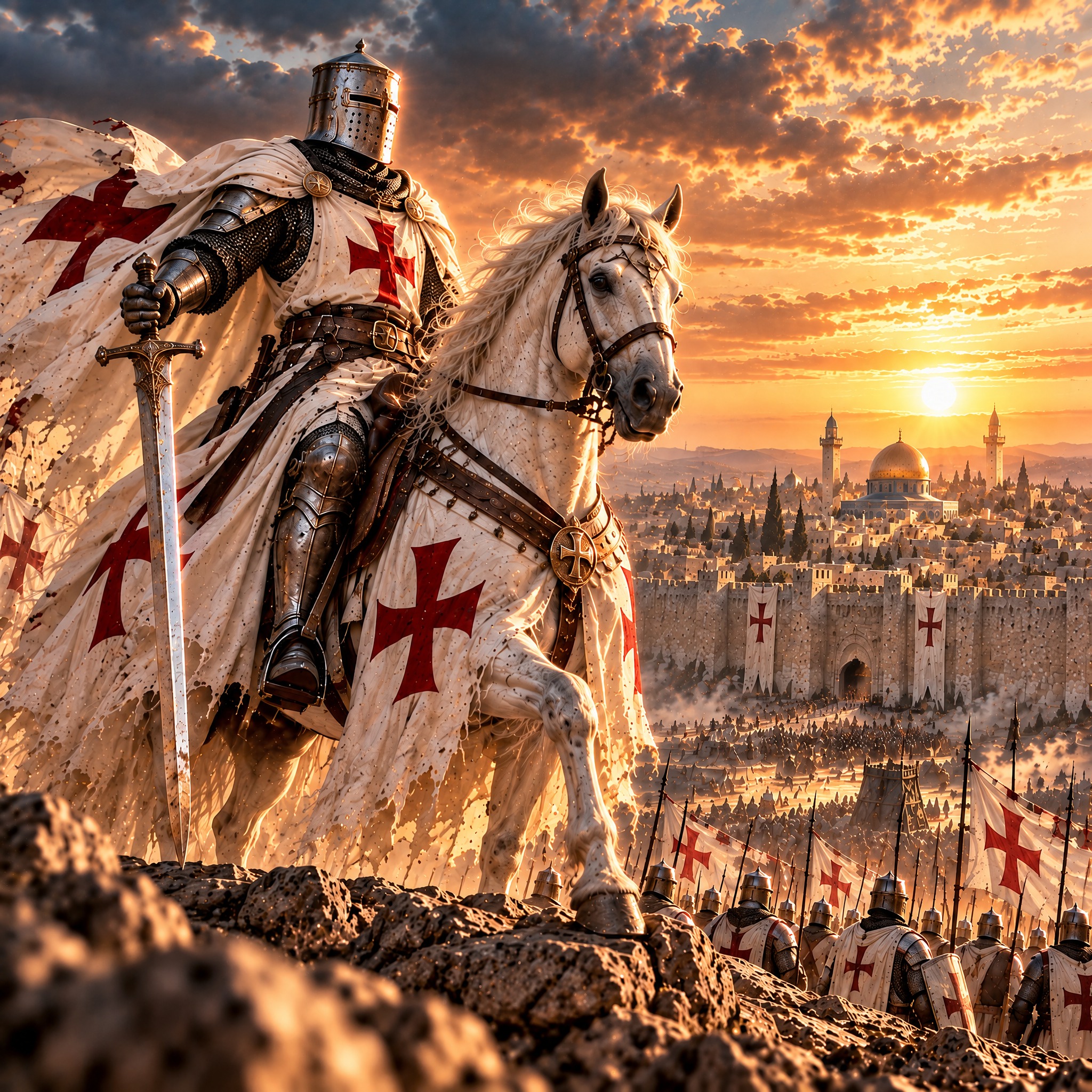 THE WHITE KNIGHT artwork