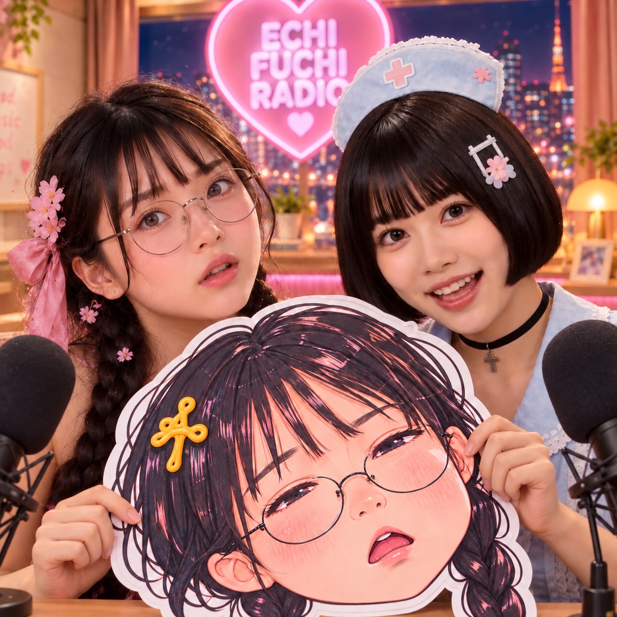 大判フチコさんステッカーの巻 artwork