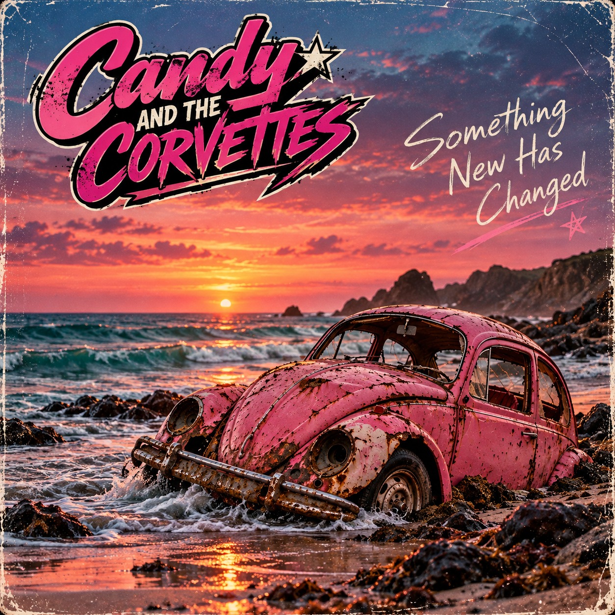 Something new has changed - Candy and the Corvettes artwork