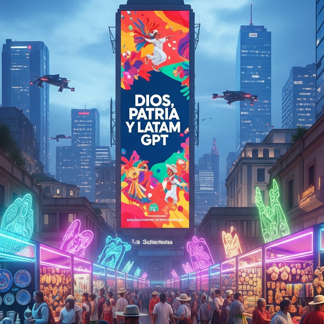 Image for Dios, Patria y Latam GPT