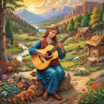 Image for Folk music, folklore, traditional, country music