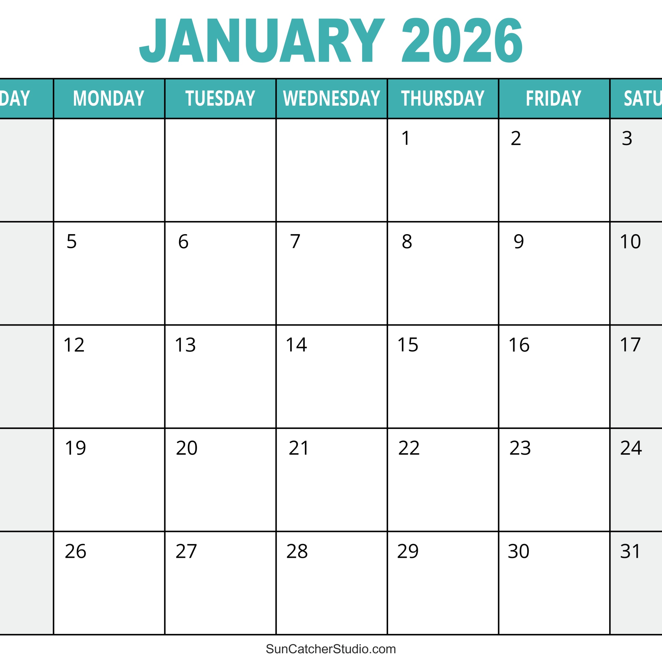 Image for January 2026