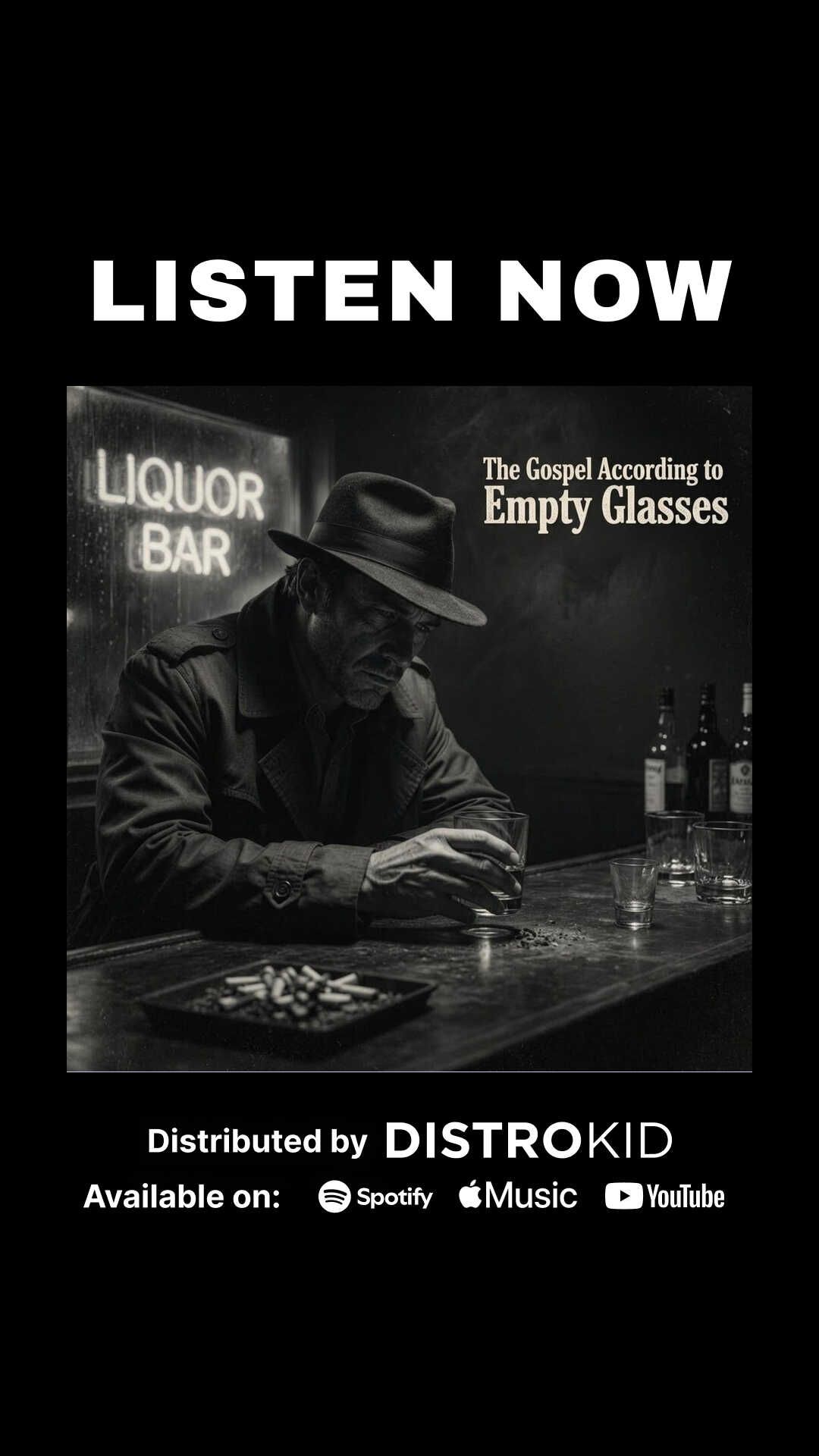 The Gospel According to Empty Glasses artwork
