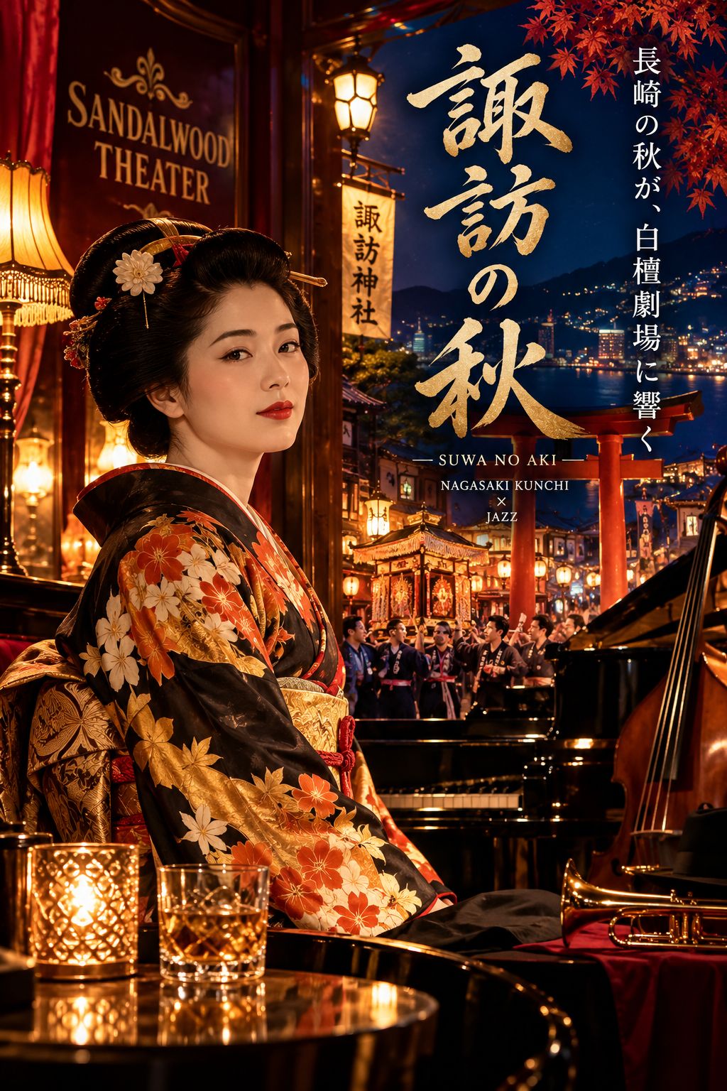 -白檀劇場-長崎のおくんち (Jazz Festival Session) artwork