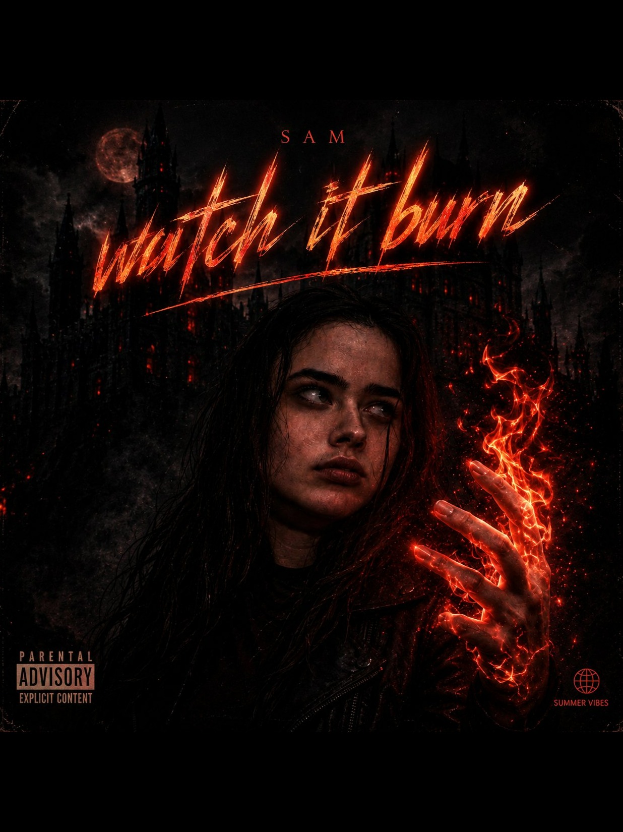 Sam - Watch It Burn artwork