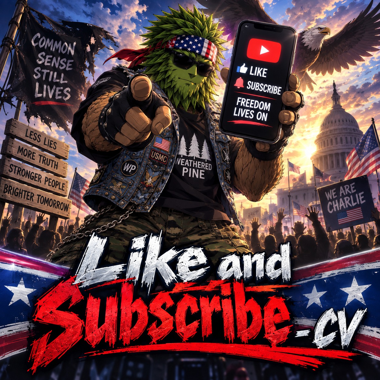 Like and Subscribe - CV artwork