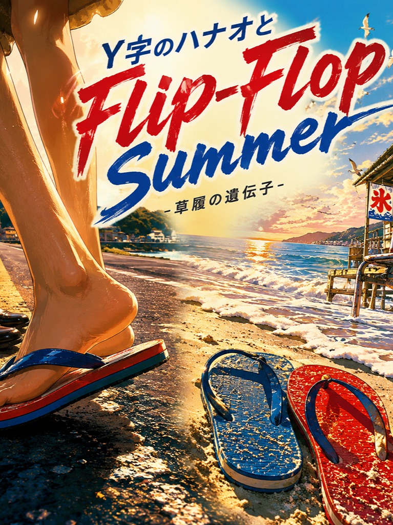 Y字のハナオとFlip-Flop Summer（草履の遺伝子） artwork