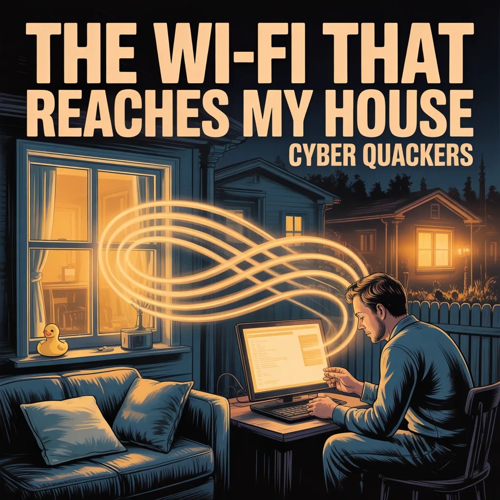 The Wi-Fi That Reaches My House artwork