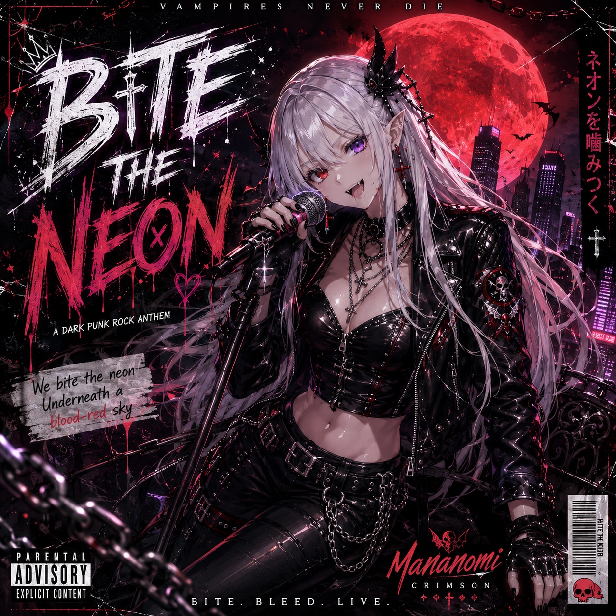 BITE THE NEON artwork