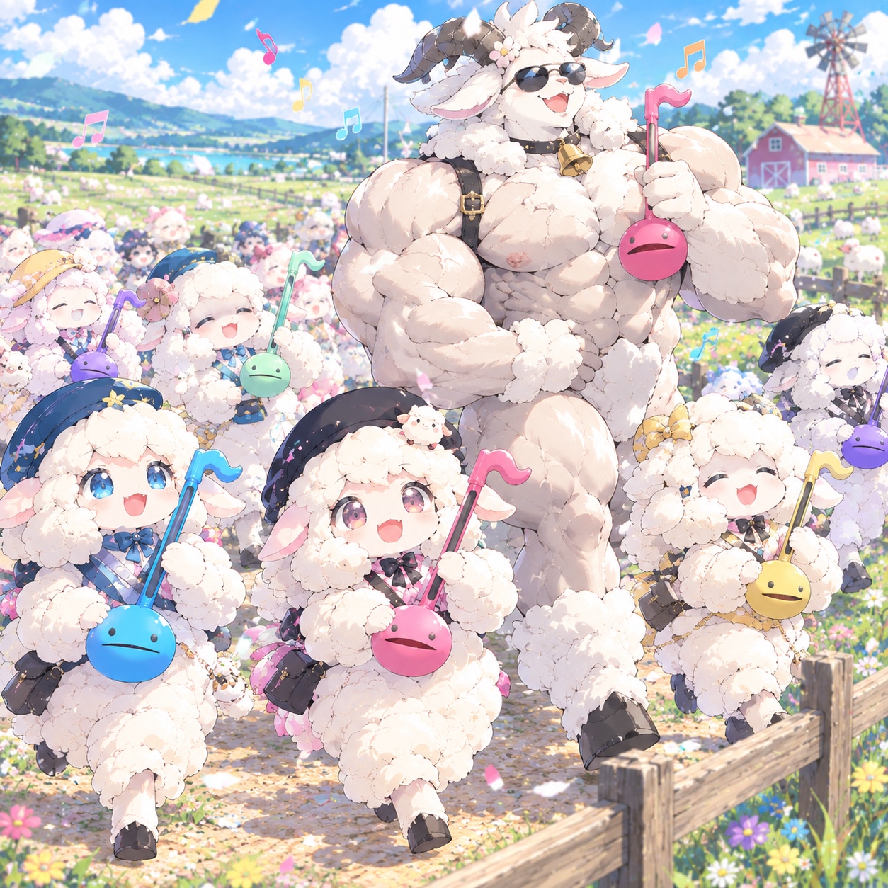わたしわたがし、あなたんぽぽ with オタマトーン artwork