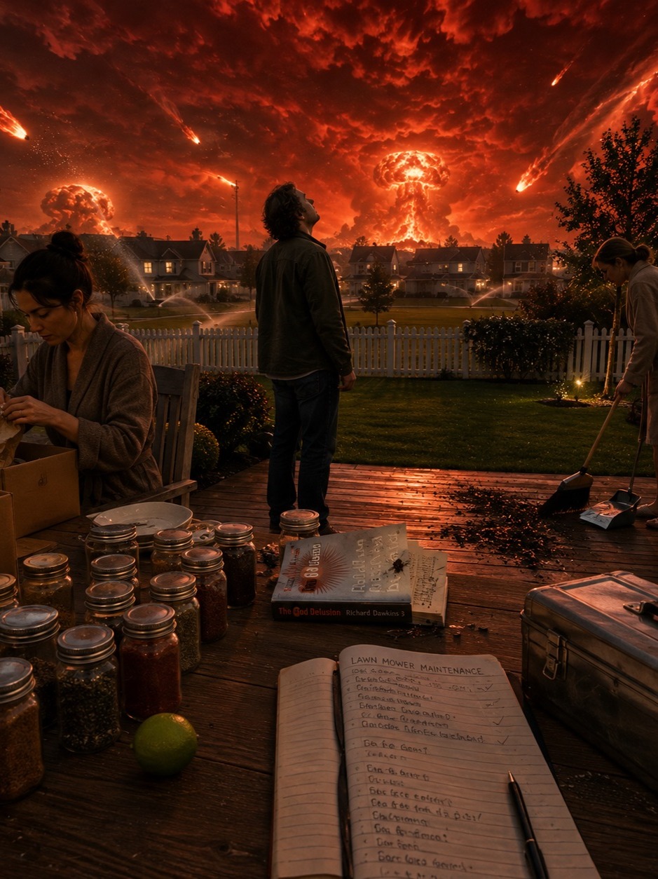 The Lawn Sprinklers of Judgement Day artwork