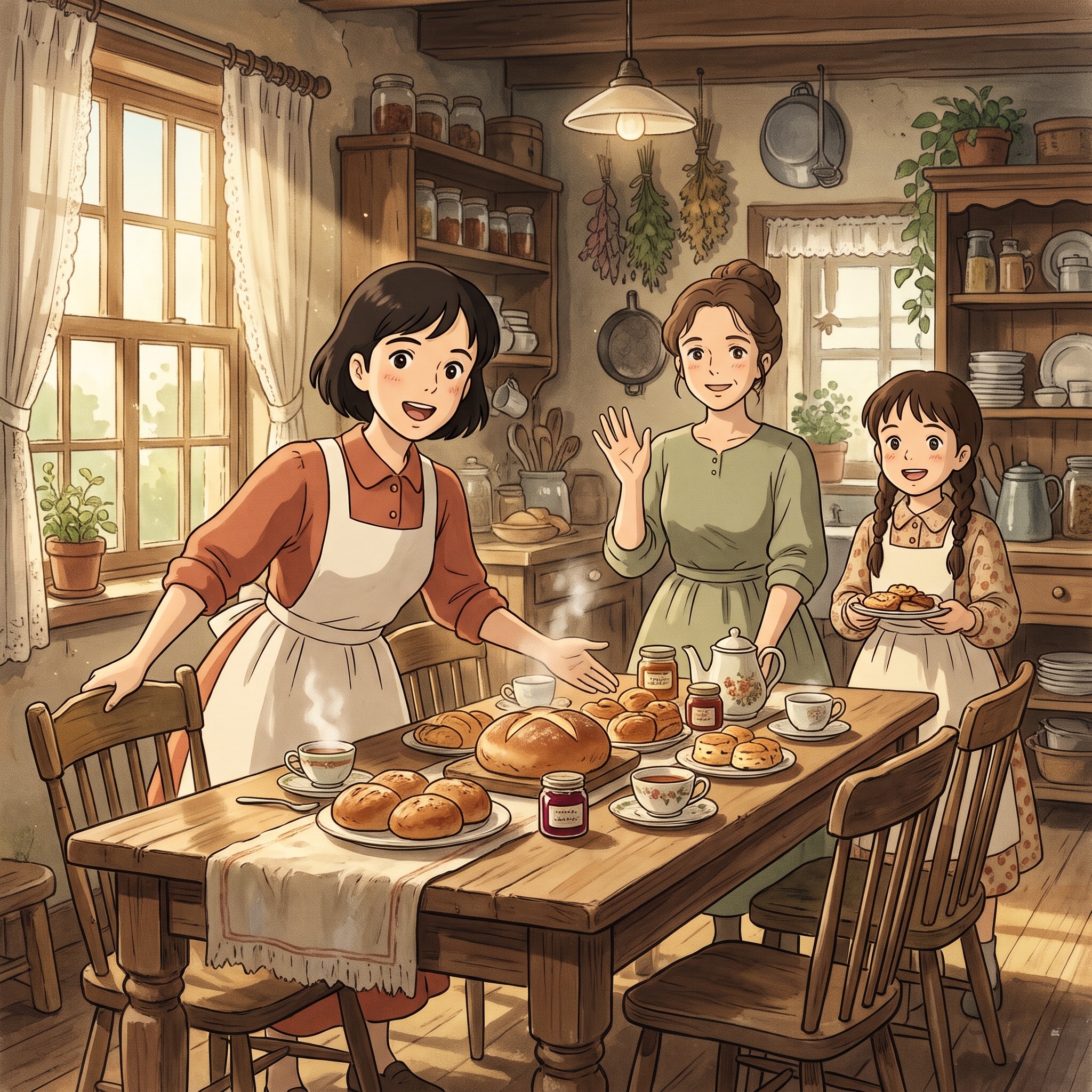 Polite Sisters_ Room at the Table [Upbeat TradJazz Sister Harmonies Ver.] artwork