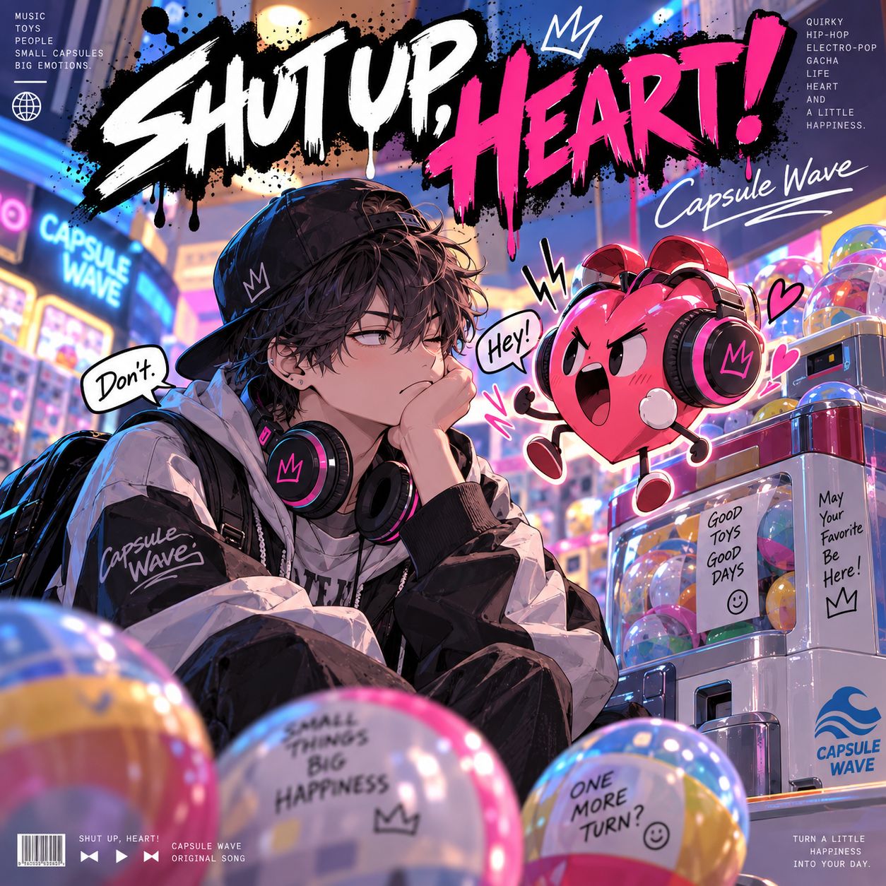 SHUT UP, HEART! artwork