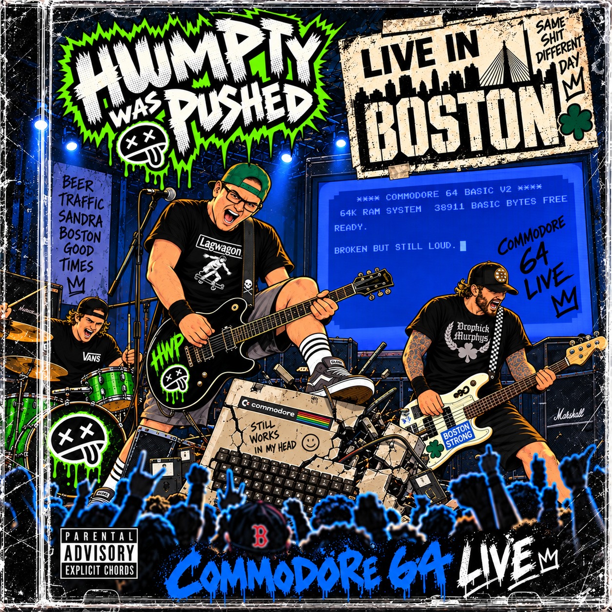 (Live) Broken Commodore 64- Humpty Was Pushed artwork