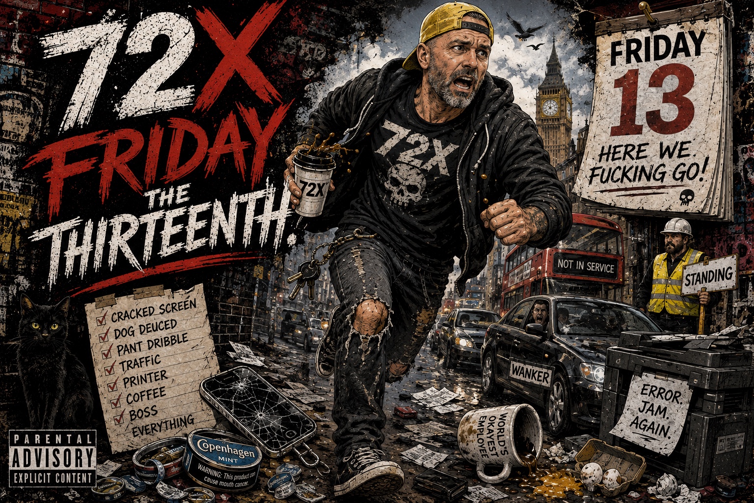 Beautiful Day( Friday The  Thirteenth) artwork