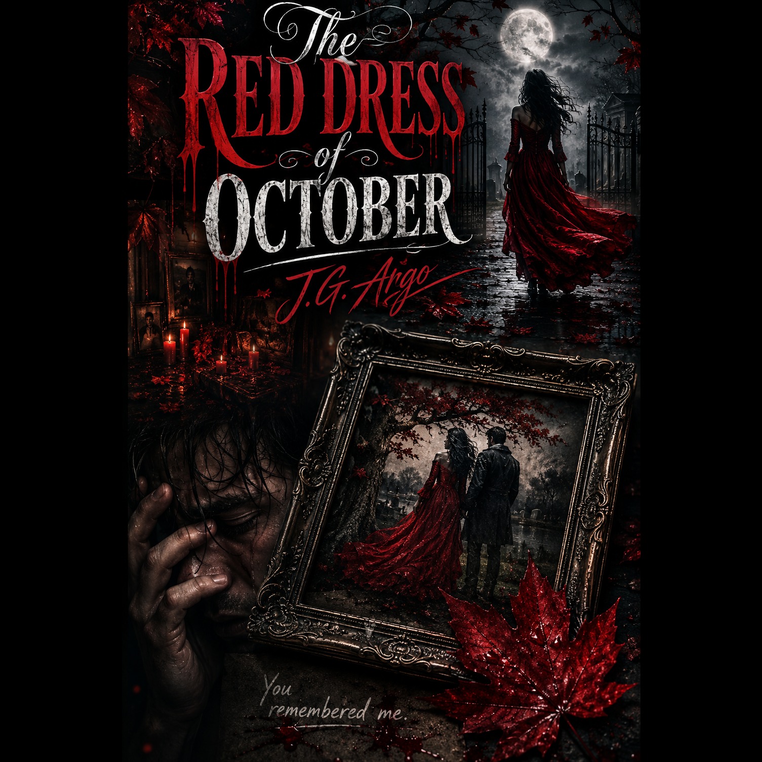 THE RED DRESS OF OCTOBER artwork