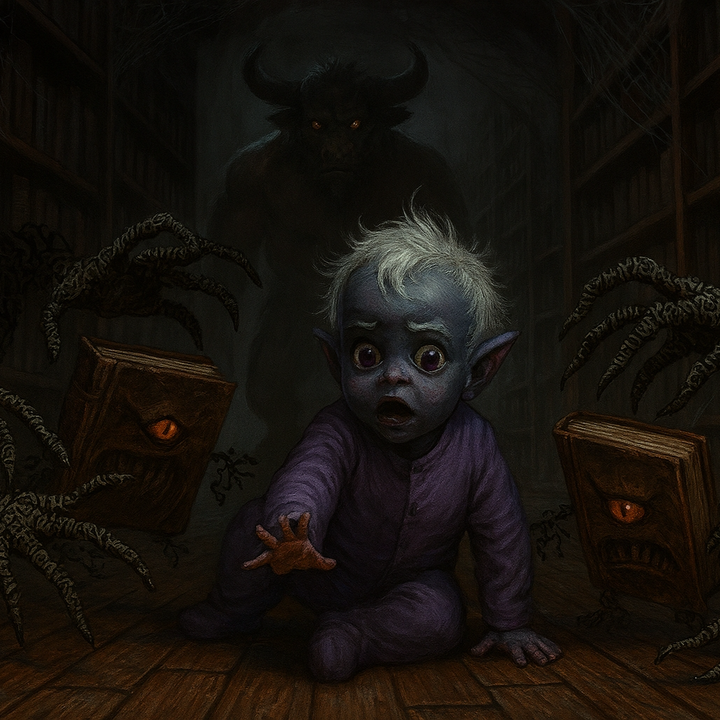 The Library... Spooky Library...