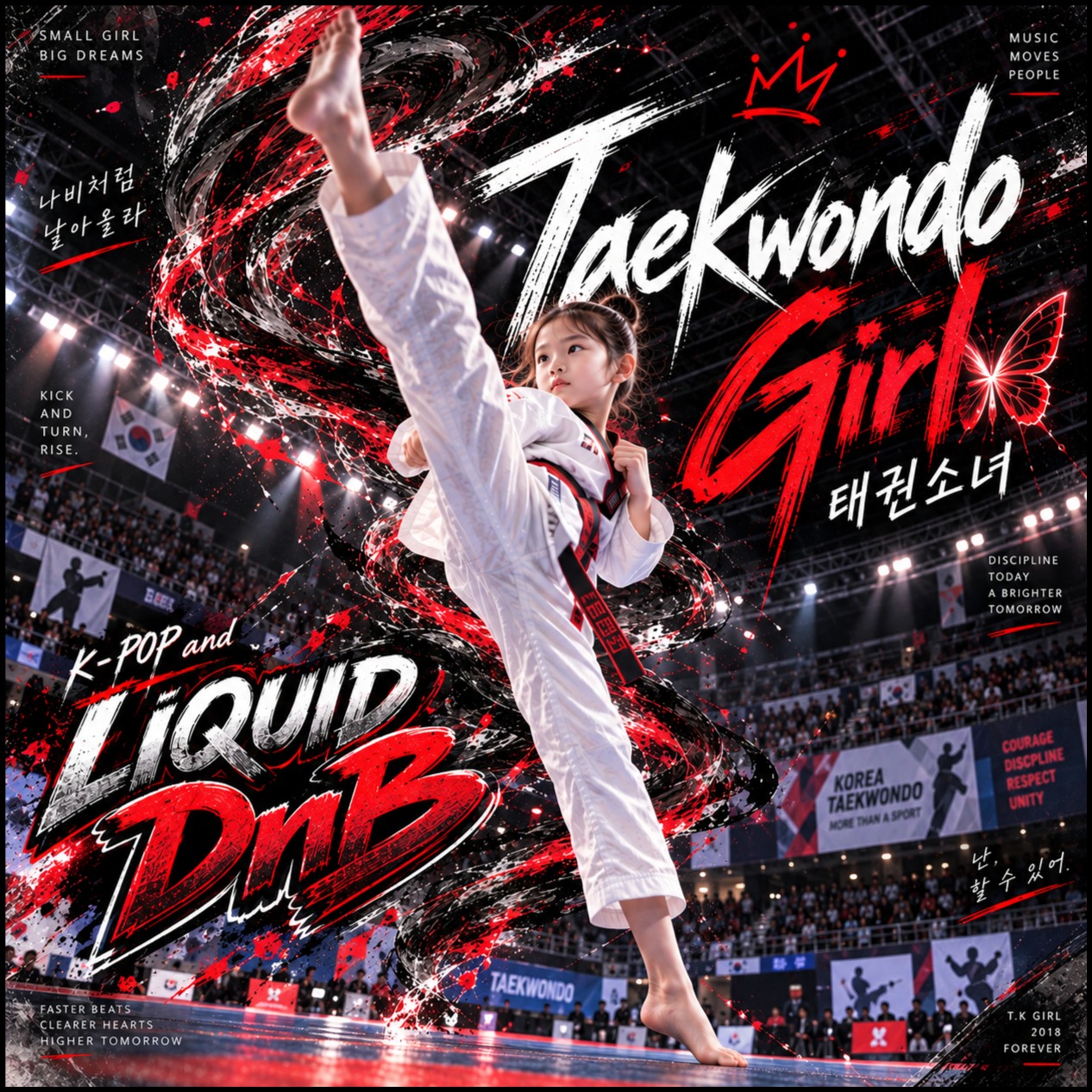 Taekwondo Girl (태권소녀) artwork