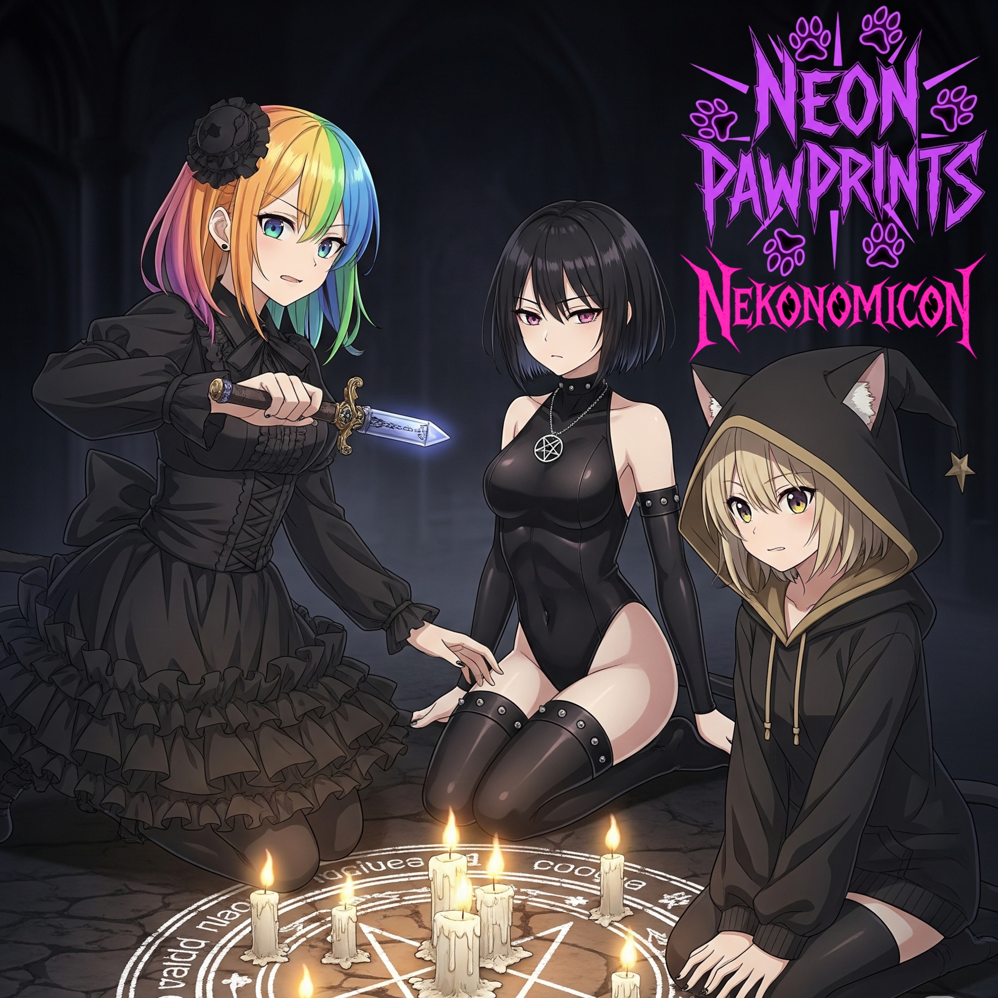 Image for ☆Neon Pawprints☆ Nekonomicon