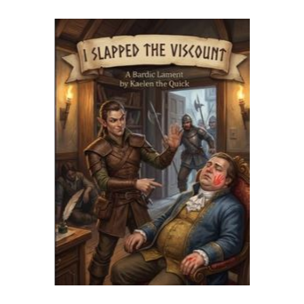 ​I Slapped the Viscount - but I didn't stab his scribe (Port City Version) artwork