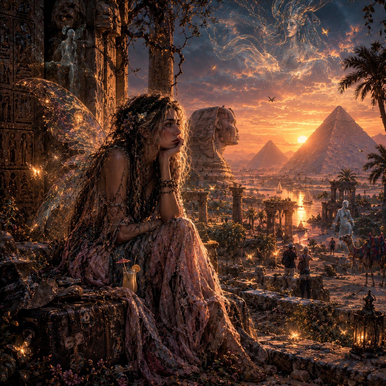 Great, Now I'm Depressed In Egypt artwork