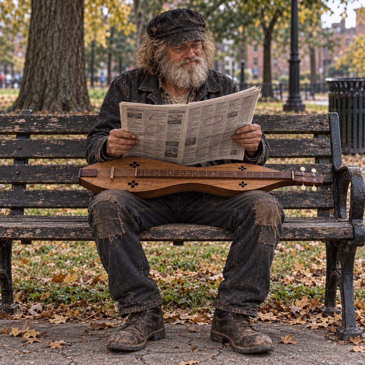 Buskin Bob - Happy To Be Jobless artwork