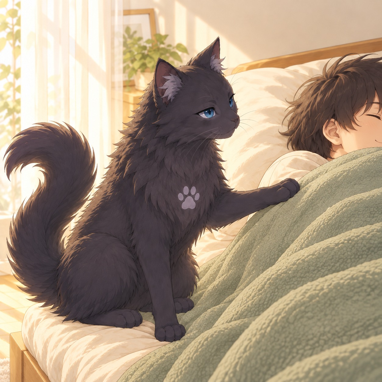起こすのにゃ！ artwork