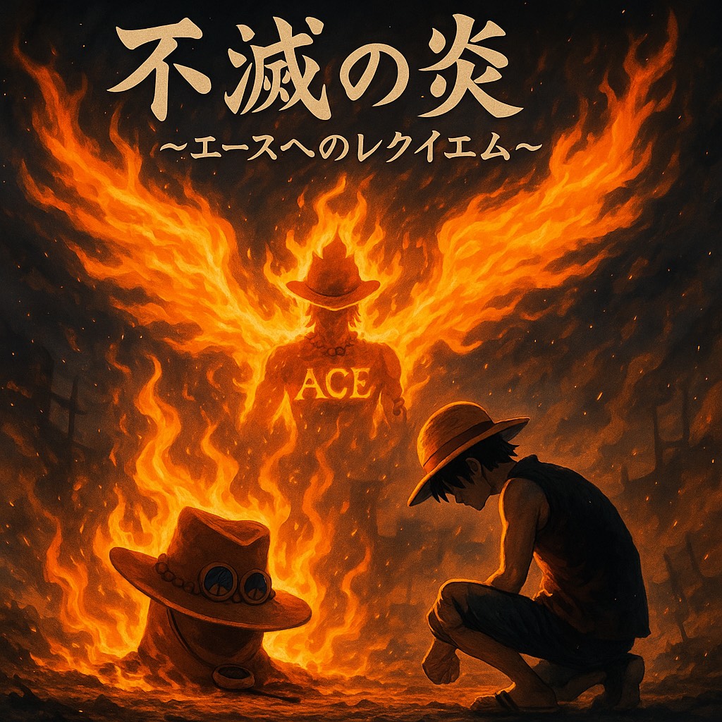 「不滅の炎 〜エースへのレクイエム〜」 artwork