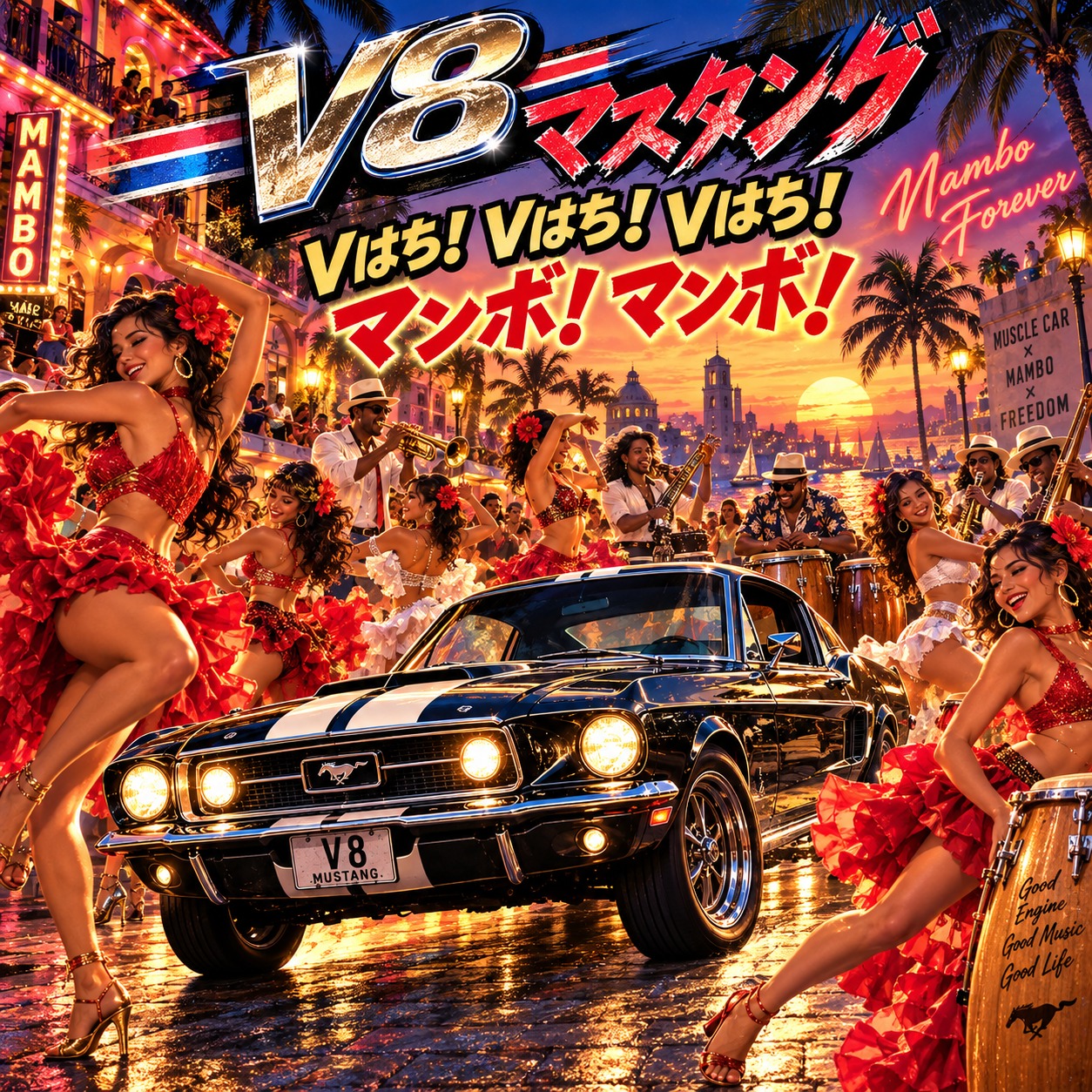 V8マスタング 4