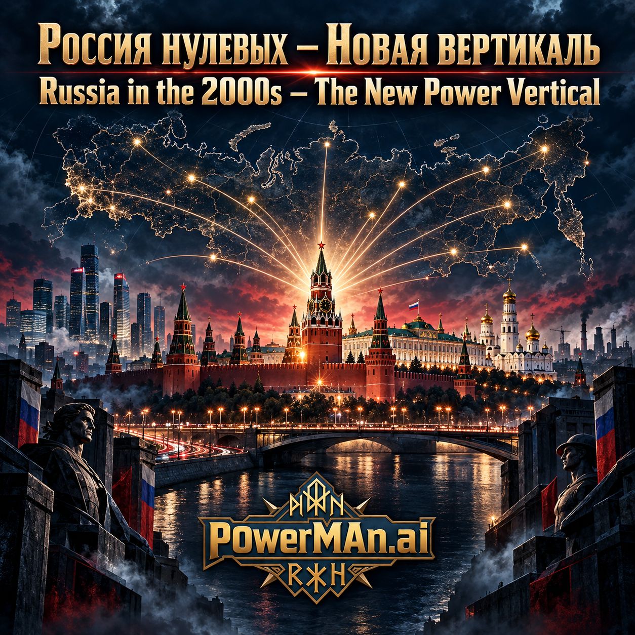 Россия нулевых — Новая вертикаль / Russia in the 2000s — The New Power Vertical artwork