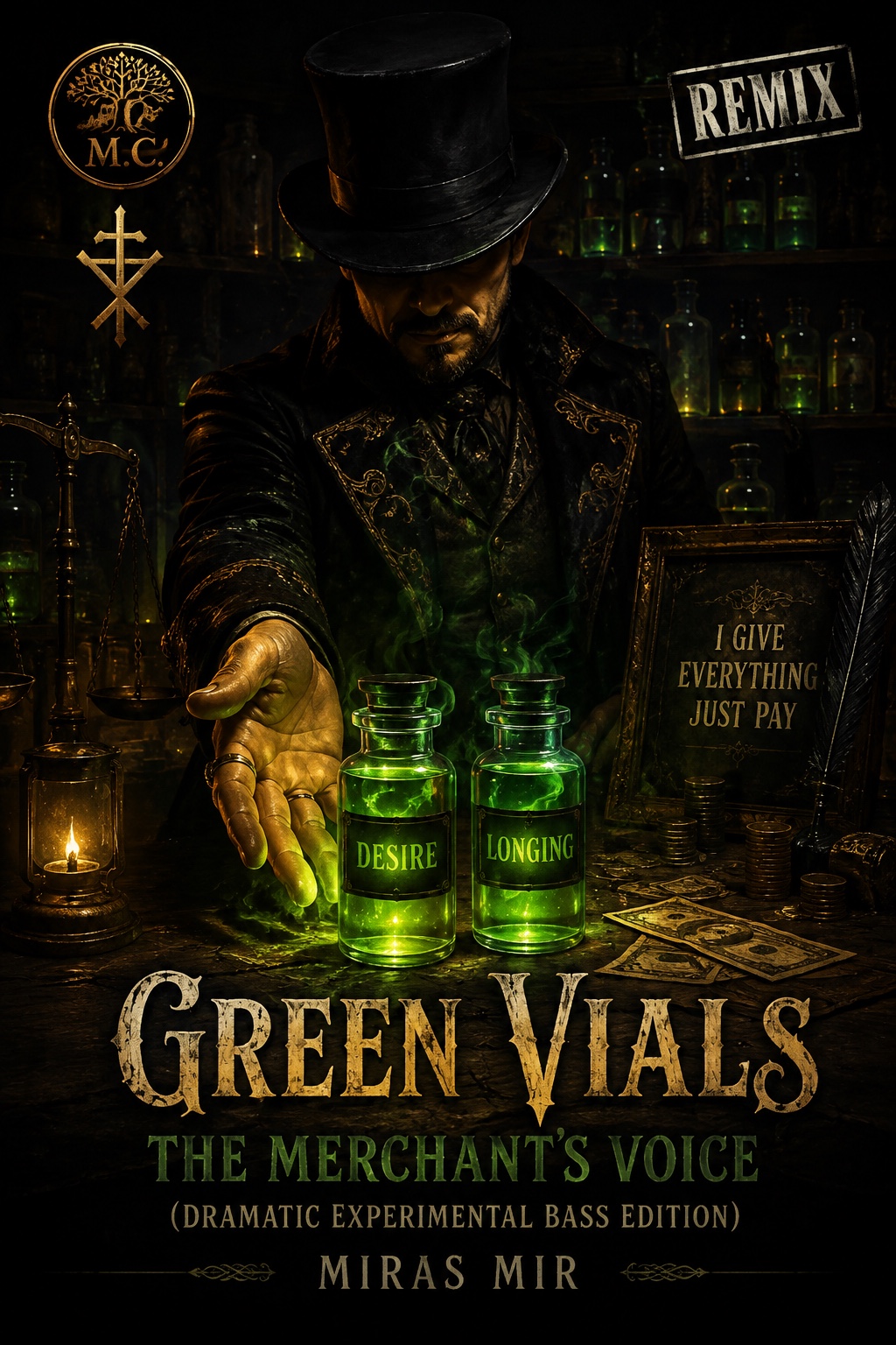 Poison-Green Vials (Dramatic Experimental Bass Edition) artwork