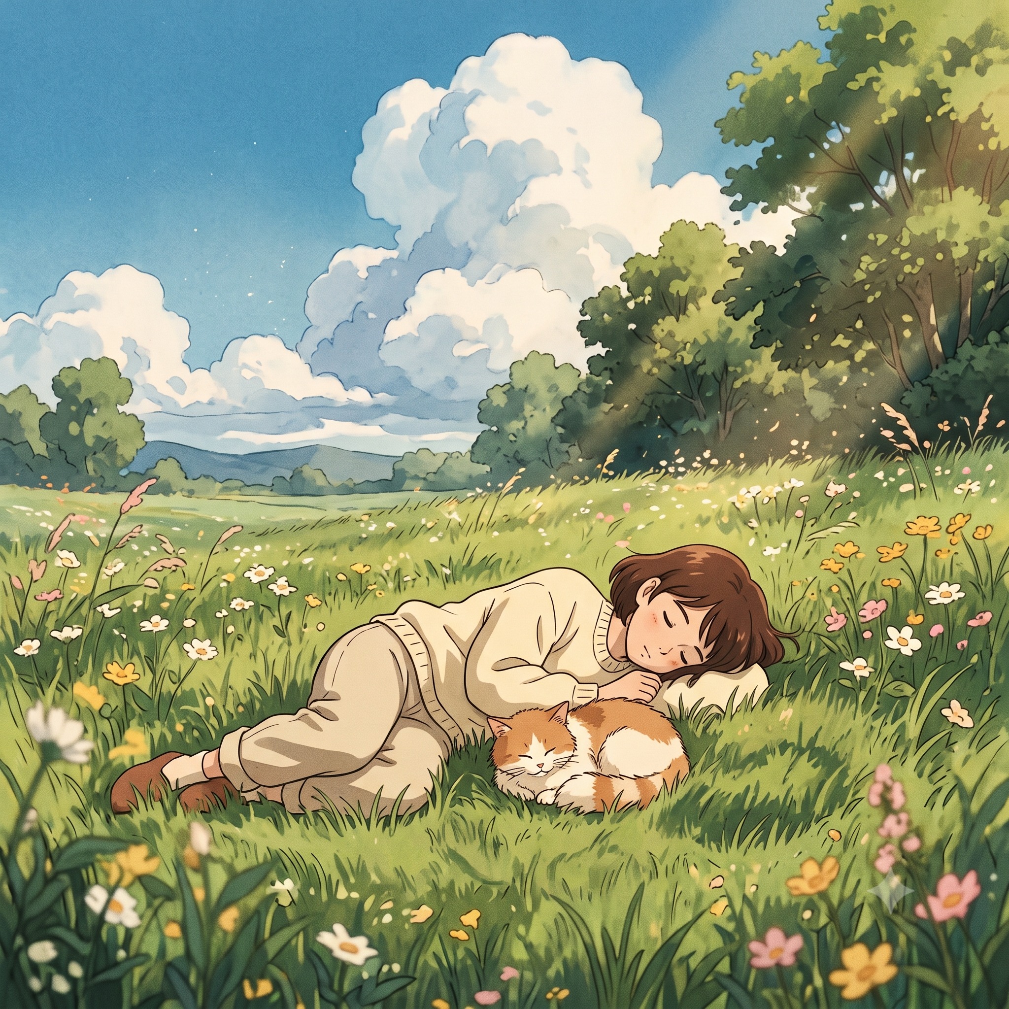 with my kitty [Vintage Lo-Fi Acoustic Soul Ver.] artwork