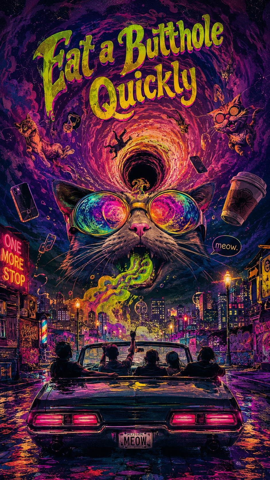 Eat a Butthole Quickly artwork