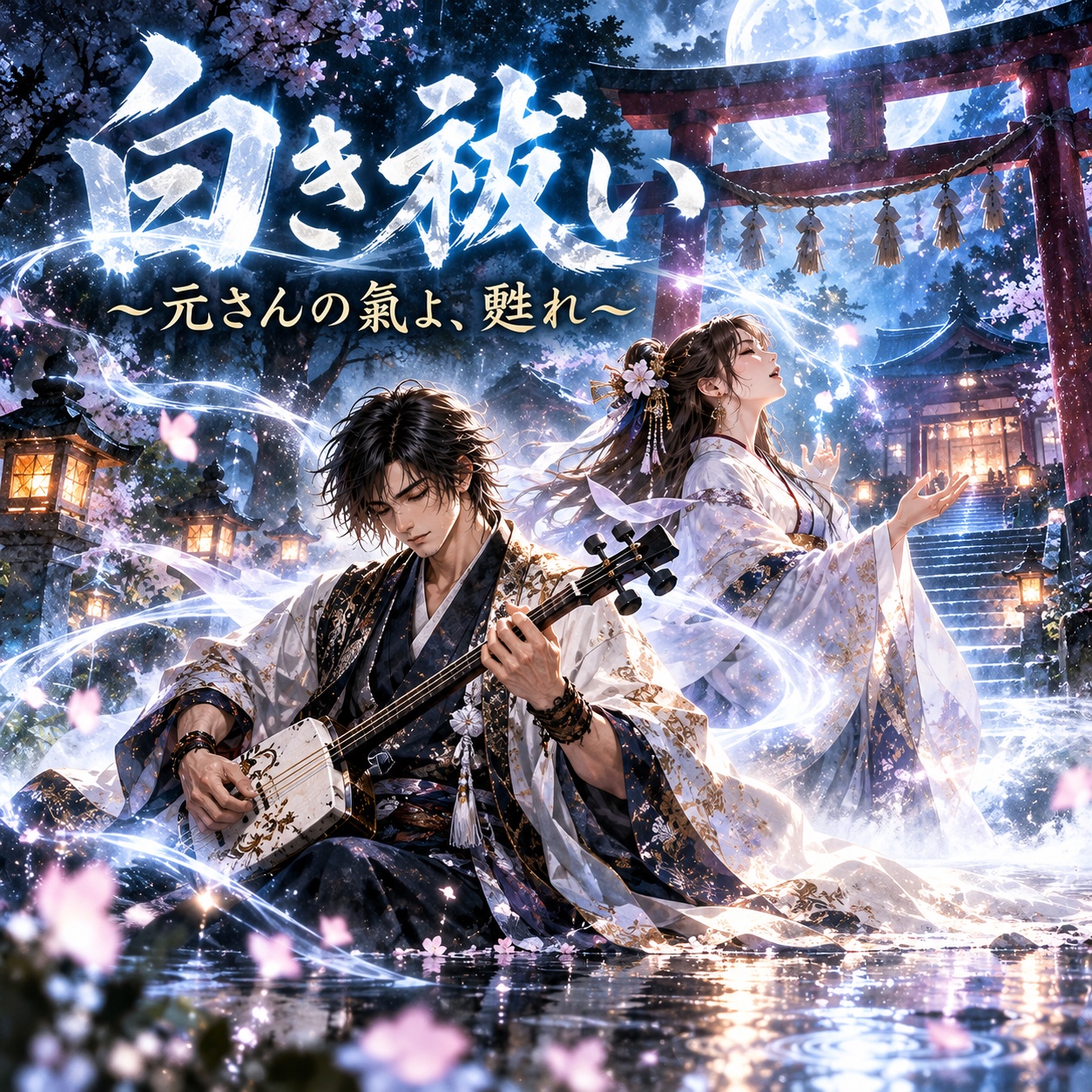 25. 白き祓い ～元さんの氣よ、甦れ～ artwork
