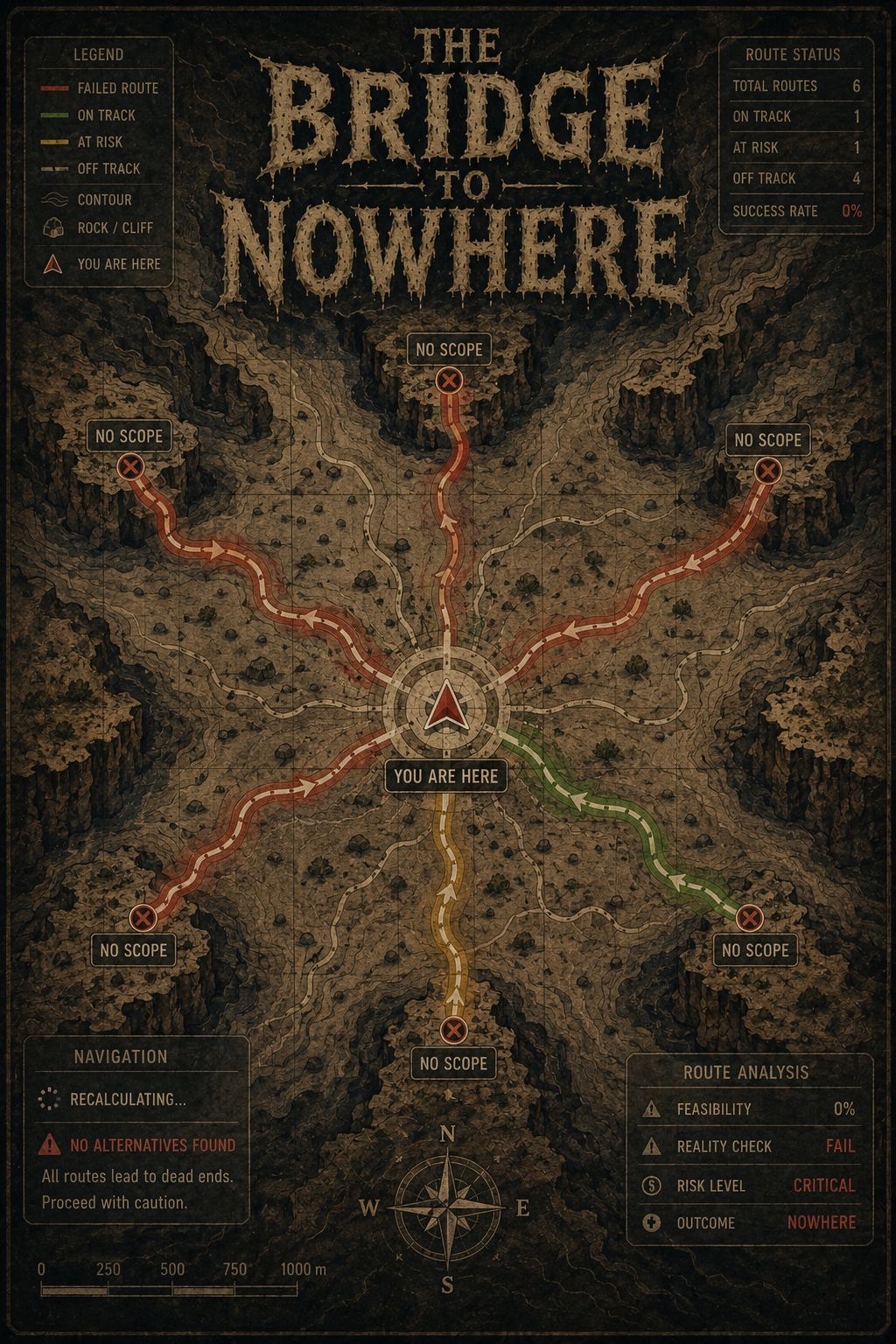 The Bridge to Nowhere artwork