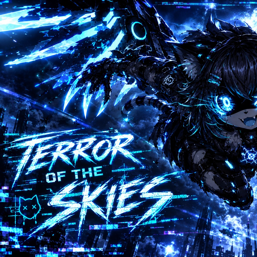 TERROR OF THE SKIES feat. Corrupted Chihiro artwork