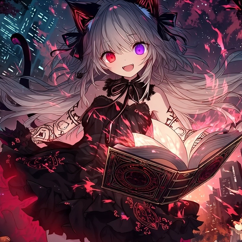 黒猫グレア artwork