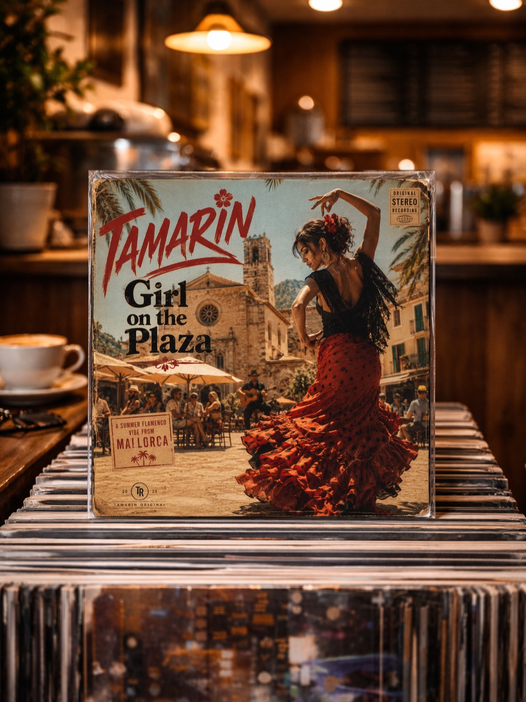Girl on the Plaza artwork