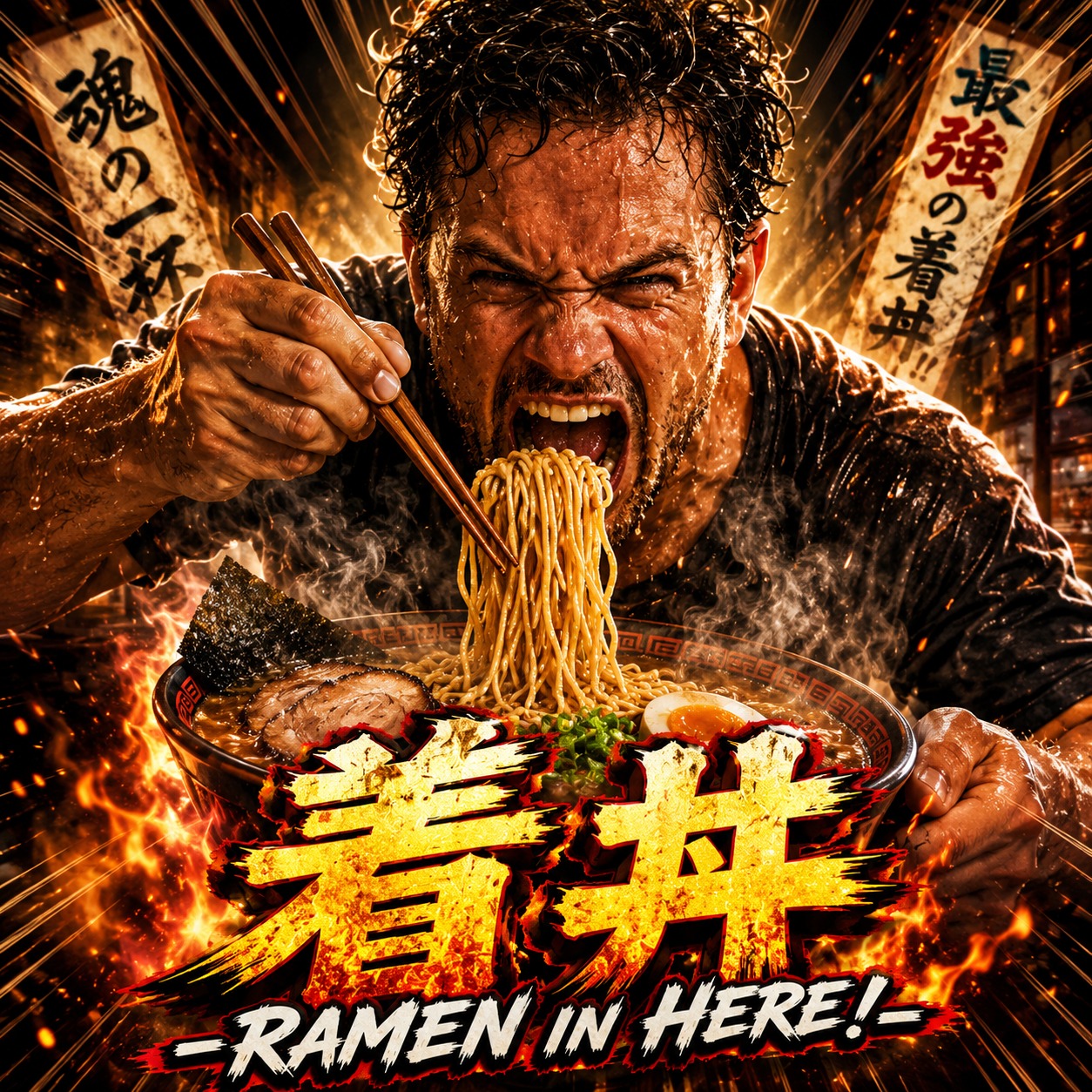 着丼  #Rock artwork