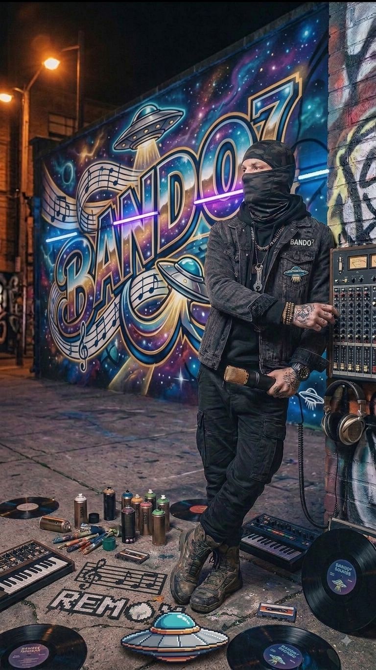 Bando⁷/ War Under My Skin〽️ artwork